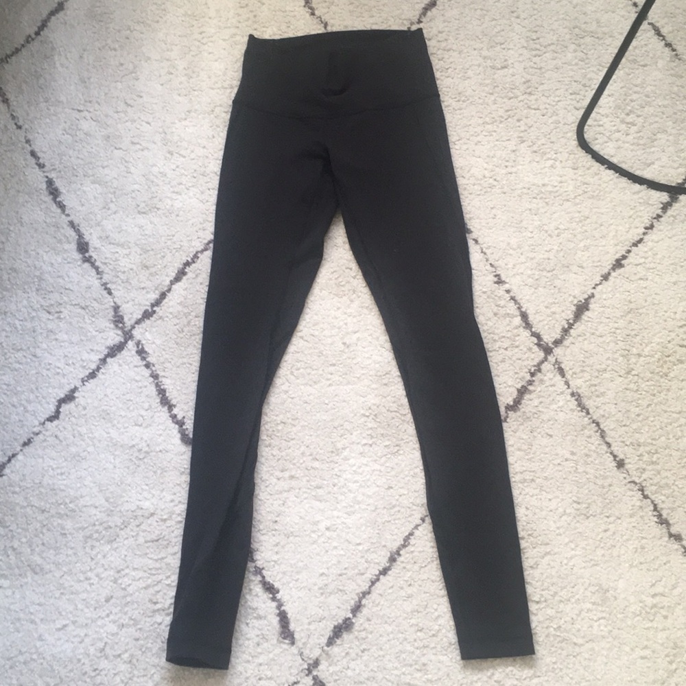 Black Mesh Leggings